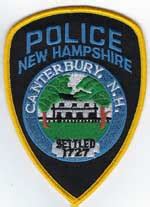 canterbury nh police department